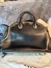 Coach Empire 40 Large Black Satchel Top Handle Zip W  Detachable Crossbody Strap