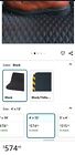American Floor Mats Hog Heaven 7 8  Black 4  X 12  Nitrile Backed Anti-fatigue