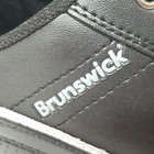 Brunswick Raider Bowling Shoes Mens 12 Black Flexslide Technology Lace Up M-006 