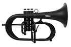 Kgumusic Handcrafted Flugelhorn  black   Premium Craftsmanship Flugelhorn Custom