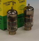 Rare Matched Pair 6922 Tubes By Amperex Usa For Beckman Maxi Preamp 2 Nos Bn1741