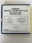 Tchaikovsky Schwanensee Karajan Berlin Phil 4-track Reel Tape Ampex Insert Nm