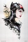 Jamie Tyndall Signed Batman Original Art Sketch   Metal Print Set   Catwoman