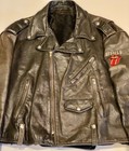 Vintage Brockum Rolling Stones Leather Jacket Voodoo Lounge World Tour 94 95