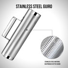 Soulmate Guiro 10 x3  Metal Guiro Instrument Stainless Steel Professional Latin 