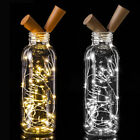 10 Pack Wine Bottle Fairy String Lights 20 Led Battery Cork For Party Wedding 2m