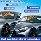 10ft 20ft  Uncut Roll Window Tint Film 5  15  25  35  Car Home Office Glass Usa