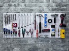 Heavy Duty Pegboards - Set Of 2 Duraboard Wall Panels  Each 22  X 18  X 1 8 