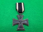 Ww1 Original Imperial German Army Iron Cross 2nd Class Medal Ring Marked Ko