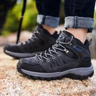 Mens Waterproof Leather Hiking Work Boots Snow Outdoor Warm Sneaker Winter Shoes