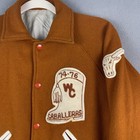 Vintage Varsity Jacket High School Texas Letterman Ut Longhorns Type 1970s