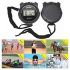 Stopwatch Digital Lcd Sports Counter Timer Watch Handheld Countdown Stop Timer