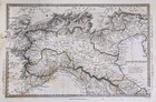 1844 Sduk Map - Ancient North Italy Roman Etruria Venice Venetia Liguria Gallia