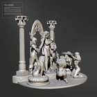 1 35 Resin Figures Model Fantasy Queen Ascension Set Unassembled Unpainted
