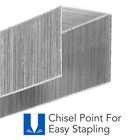 Staples  Heavy Duty  5 8  Length  20-120 Sheet Capacity  100 strip  2500 box    