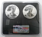 2021 American Silver Eagle Designer Reverse Proof 2-coin Set Ngc Pf-70 Fr   Ogp