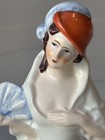 Antique German Porcelain Pin Cushion Half Doll 3   Rare Vintage Collectible Gift