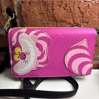 Loungefly Alice In Wonderland Cheshire Cat Crossbody Wallet Clutch Bag Rare