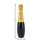 8  Wooden Lawn Bowling Game Set With Mesh Bag 10 Pins Indoor Outdoor Kids