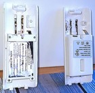           2  White Nintendo Wii Remote Controller Rechargeable Battery Packs Covers