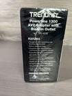 Trendnet Tpl-423e Powerline 1300 Av2 Adapter With Built-in Outlet New