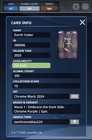 Darth Vader Embrace The Dark Side Chrome Black 24 Epic Star Wars Card Trader