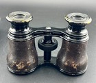 Vintage Lemaire Fabt Paris Binoculars Opera Glasses  With Storing Case   