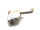 White   Yellow Painted Wooden Goose Pin