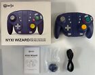 Nyxi Wizard Nintendo Switch Wireless Controller Purple  brand New Open Box 