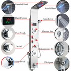 Ello allo Rainfall Waterfall Shower Panel Tower Rain Massage System Body Spa Jet