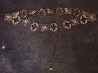 010 - Vintage Gold Tone Rhinestone Chain Belt Repair Project 34    9  Extender