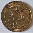Risqu   Adult Naughty - Naughty Libra Professional Token Coin --  collectible 