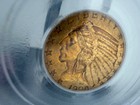 1908  5 Indian Head Half Eagle Gold Coin Pcgs Xf45