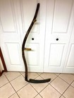 Grim Reaper   Farm Tool  Vintage Antique Scythe  Sickle With S Numbers 