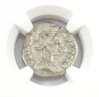 Roman Silver Denari Of Lucilla Ngc ch-f 