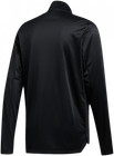 Adidas Youth Kid s Warm Up Top Jacket Ek5459 1 4 Zip Thumb Holes Fleece Black