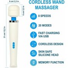 New Magic Wand Hv-270 Rechargeable Massager Vibrator Vibratex 2026