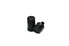 3 8 X 10 Pool Cue Stick Joint Protectors Set Male   Female Plastic - Black