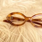 Mcm Vintage 60s Orange Cat Eye Frame Nos Deadstock Eyeglasses Unused Vtg Frames