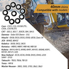 Bucket Pin Shim Kit 40mm For Excavator And Skid Steer Cat Bobcat Deere Komatsu