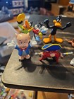 Vintage Looney Tunes Figures Lot Of 9 Pvc Figurines Bugs Daffy Porky Taz