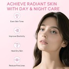 Skincare Gift Set Sakura Skin Care Travel Kit With Cleanser  Toner  Serum  Eye C