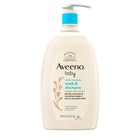Aveeno Baby Daily Moisture Bath Body Wash   Shampoo  Oat Extract  33 Fl Oz