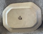 Antique T   J Mayer  Nonpareil London Brown Transferware Octagon Platter