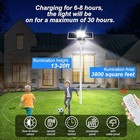 10000w Solar Street Light Outdoor Heavy Duty Solar Parking Lot Light 1