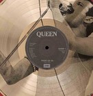 Queen Radio Ga Ga Framed Gold Etched Lp Shadowbox