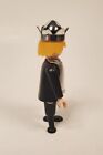 Playmobil Figure Vintage Castle King W   shiny  Crown Peg Leg Rare Htf  llo8 