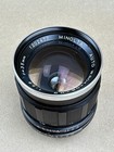 Minolta Auto W rokkor-hg 35mm F 2 8 Wide Angle Lens Sr Mount W  Leather Case