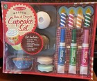 New Melissa   Doug Bake And Decorate Wooden Cupcake Play Food Set Fsc Certified