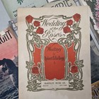 Antique Sheet Music Lot Of 9 Early 1900s Popular Songs Piano Vocal Vintage 